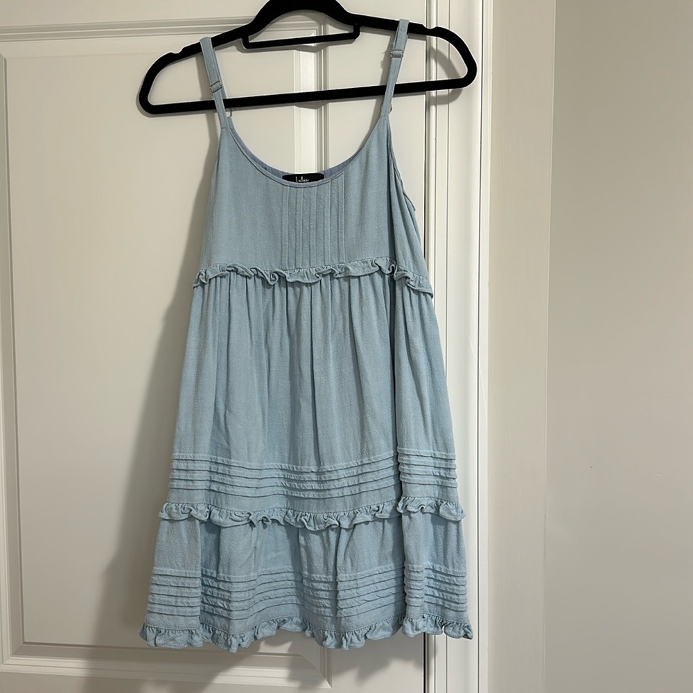 Lulus Blue Babydoll Dress